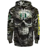 custom oregon ducks camo skull hoodie best selling