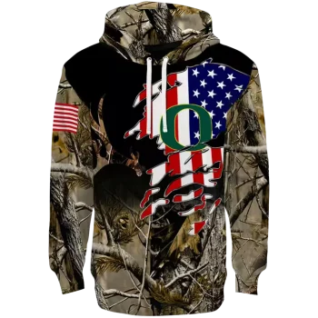 custom oregon ducks tree camo hoodie best selling
