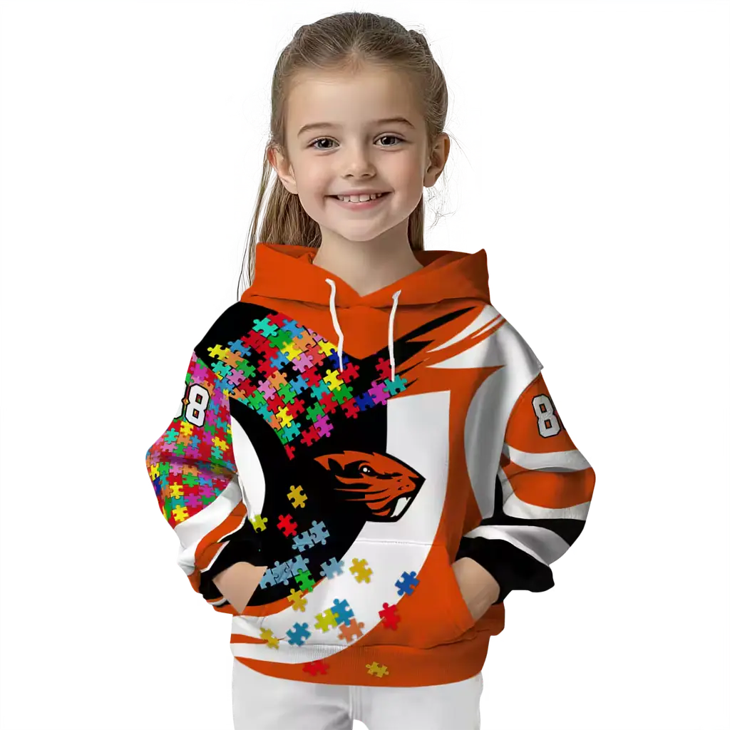 custom oregon state beavers puzzle pieces orange hoodie top rated custom oregon state beavers puzzle pieces orange hoodie top rated