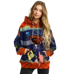 custom oregon state beavers spongebob patrick star orange navy hoodie best selling