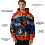 custom oregon state beavers spongebob patrick star orange navy hoodie best selling