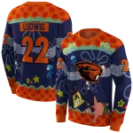 custom oregon state beavers spongebob patrick star orange navy hoodie best selling