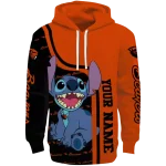 custom oregon state beavers stitch orange hoodie best selling