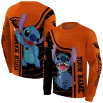 custom oregon state beavers stitch orange hoodie best selling