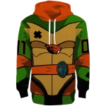 custom oregon state beavers superhero armor orange green hoodie best selling