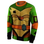 custom oregon state beavers superhero armor orange green hoodie best selling