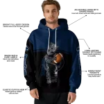 custom penn state nittany lions baby groot blue black hoodie best selling
