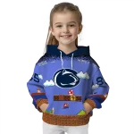 custom penn state nittany lions mario blue black hoodie best selling