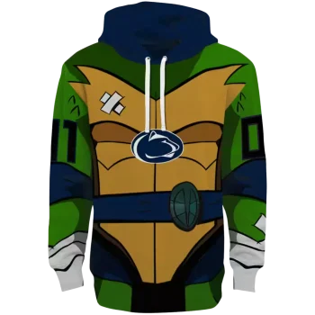 custom penn state nittany lions superhero armor blue green hoodie best selling