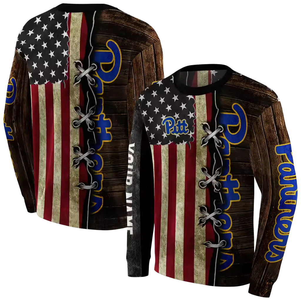 custom pittsburgh panthers american pride hoodie premium grade custom pittsburgh panthers american pride hoodie premium grade
