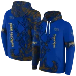 custom pittsburgh panthers deer silhouette royal blue hoodie best selling