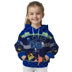 custom pittsburgh panthers spongebob patrick star royal blue navy hoodie best selling