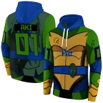 custom pittsburgh panthers superhero armor royal blue green hoodie best selling