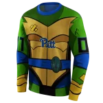 custom pittsburgh panthers superhero armor royal blue green hoodie best selling