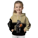 custom purdue boilermakers baby groot gold black hoodie best selling