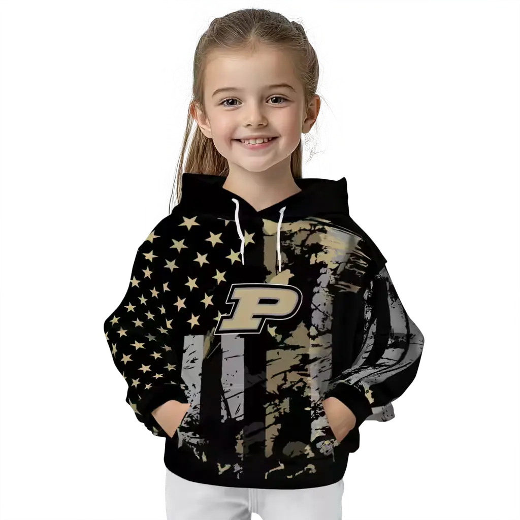 custom purdue boilermakers distressed flag gold black hoodie top rated custom purdue boilermakers distressed flag gold black hoodie top rated