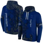 custom rice owls deer silhouette navy blue hoodie best selling