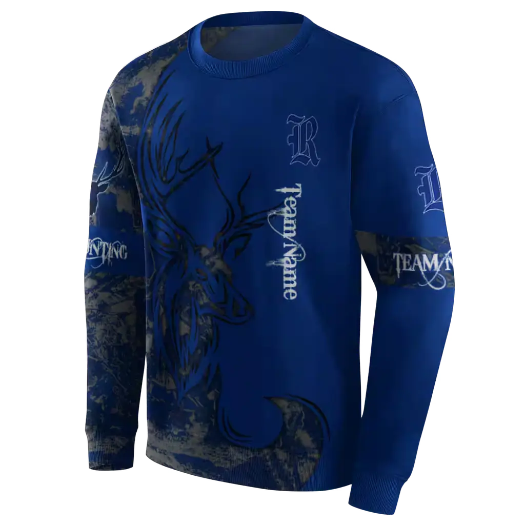 custom rice owls deer silhouette navy blue hoodie new arrival custom rice owls deer silhouette navy blue hoodie new arrival