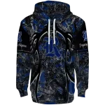custom rice owls hunting theme navy blue black hoodie best selling