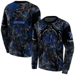 custom rice owls hunting theme navy blue black hoodie best selling