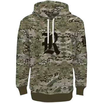 custom rice owls military style hoodie best selling