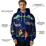 custom rice owls spongebob patrick star navy blue navy hoodie best selling