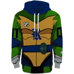 custom rice owls superhero armor navy blue green hoodie best selling
