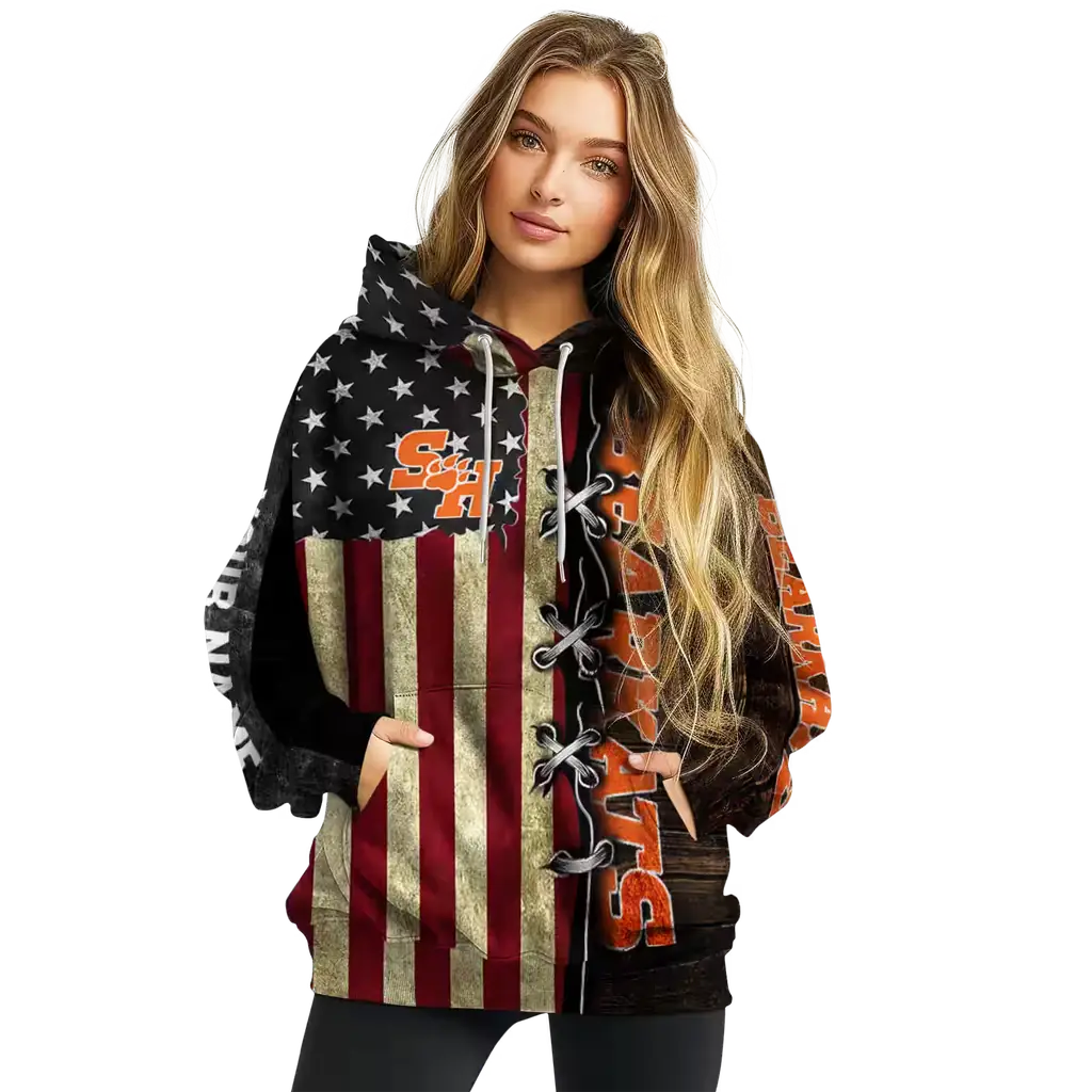 custom sam houston bearkats american pride hoodie high quality custom sam houston bearkats american pride hoodie high quality