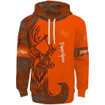 custom sam houston bearkats deer silhouette orange hoodie best selling