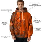 custom sam houston bearkats deer silhouette orange hoodie best selling