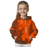 custom sam houston bearkats deer silhouette orange hoodie best selling