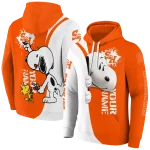 custom sam houston bearkats peeking snoopy orange hoodie best selling