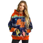 custom sam houston bearkats spongebob patrick star orange navy hoodie best selling