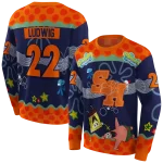 custom sam houston bearkats spongebob patrick star orange navy hoodie best selling