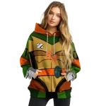 custom sam houston bearkats superhero armor orange green hoodie best selling