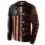 custom san diego state aztecs american pride hoodie best selling