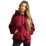 custom san diego state aztecs deer silhouette red hoodie best selling