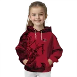 custom san diego state aztecs deer silhouette red hoodie best selling