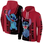 custom san diego state aztecs stitch red hoodie best selling