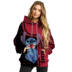 custom san diego state aztecs stitch red hoodie best selling