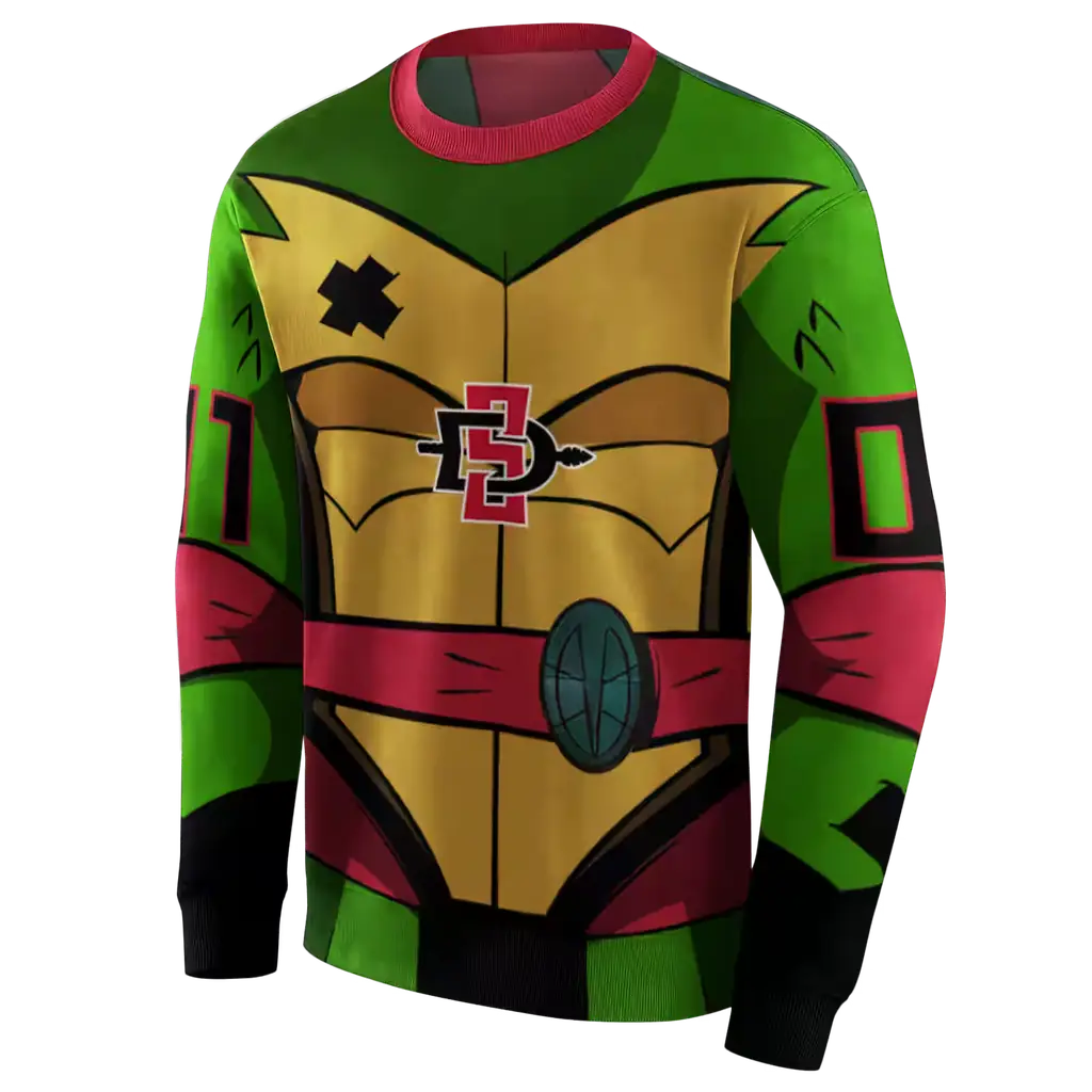 custom san diego state aztecs superhero armor red green hoodie new arrival custom san diego state aztecs superhero armor red green hoodie new arrival
