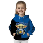 custom san jose state spartans baby yoda blue black hoodie best selling