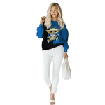 custom san jose state spartans baby yoda blue black hoodie best selling