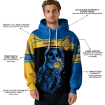 custom san jose state spartans grim reaper blue black hoodie best selling
