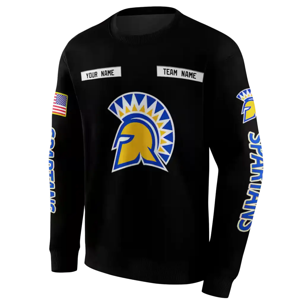 custom san jose state spartans punisher skull black hoodie new arrival custom san jose state spartans punisher skull black hoodie new arrival