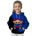 custom smu mustangs baby yoda blue black hoodie best selling