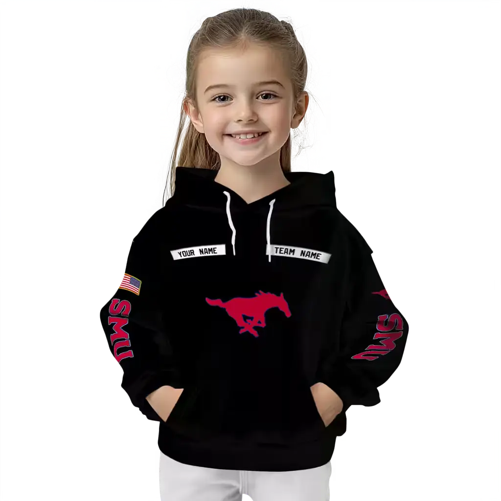 custom smu mustangs punisher skull black hoodie top rated custom smu mustangs punisher skull black hoodie top rated