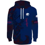 custom south alabama jaguars deer silhouette blue hoodie best selling