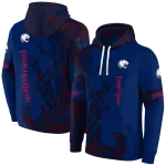 custom south alabama jaguars deer silhouette blue hoodie best selling