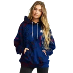 custom south alabama jaguars deer silhouette blue hoodie best selling
